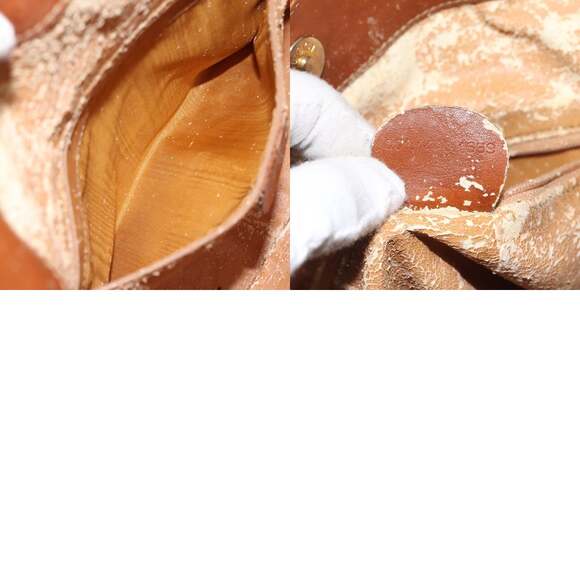 GUCCI Bamboo Shoulder Bag Leather Brown Gold 001 1448 001 1448 - Picture 12 of 12